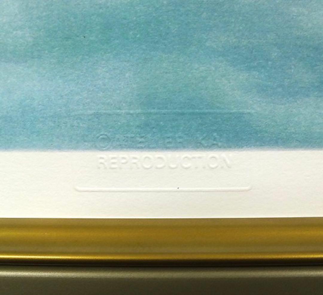 東山魁夷 緑潤う 新復刻画 リトグラフ 限定300部 日本画 ★コレクター必見★