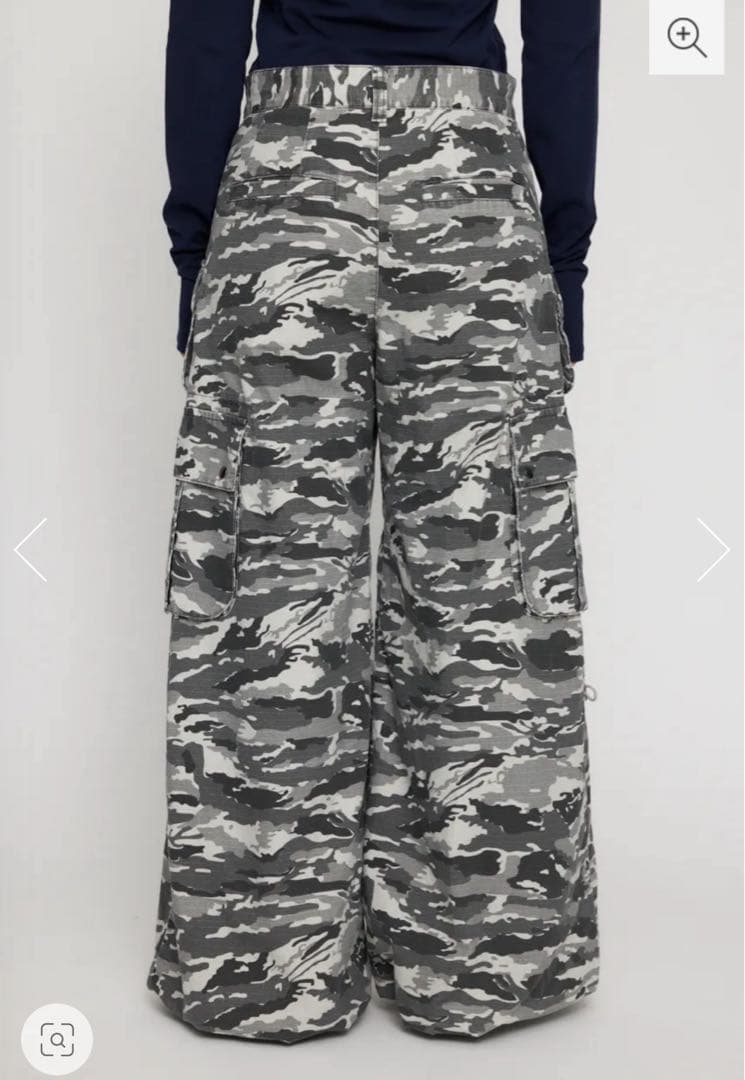 SEIRA×LAGUAGEM 迷彩カーゴパンツ