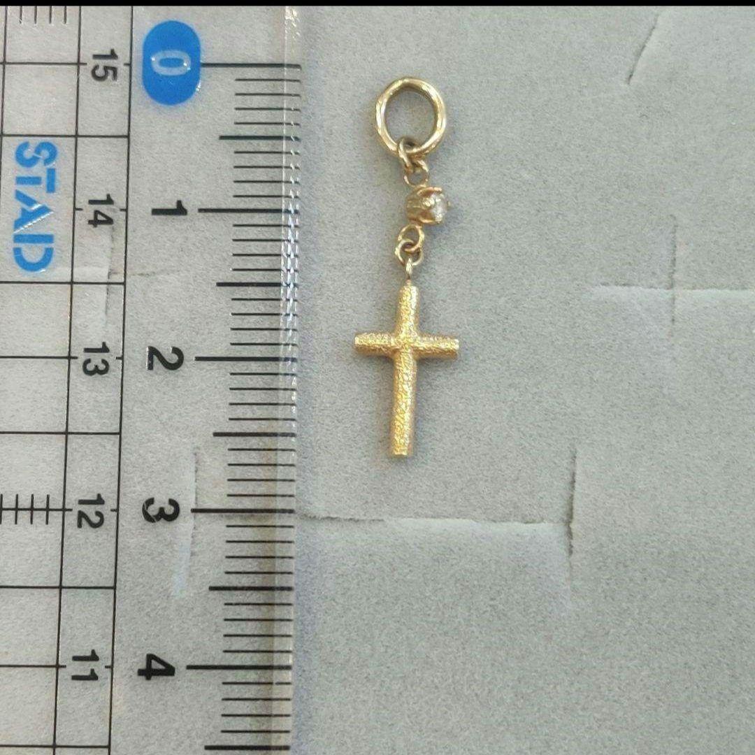 ディーヴァス　レア　K18 YG　クロス　ペンダントトップ　 チャーム