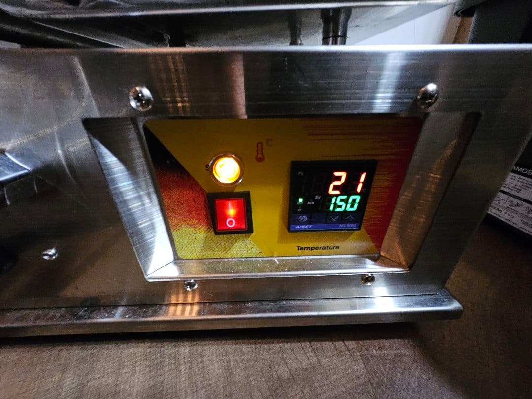 とぉちゃんんベビーカステラメーカー 中古　ディスプレイ付き チ