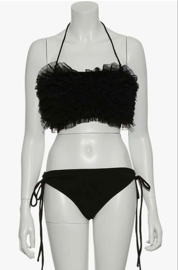 SNIDEL ブラック フリル セパレート水着