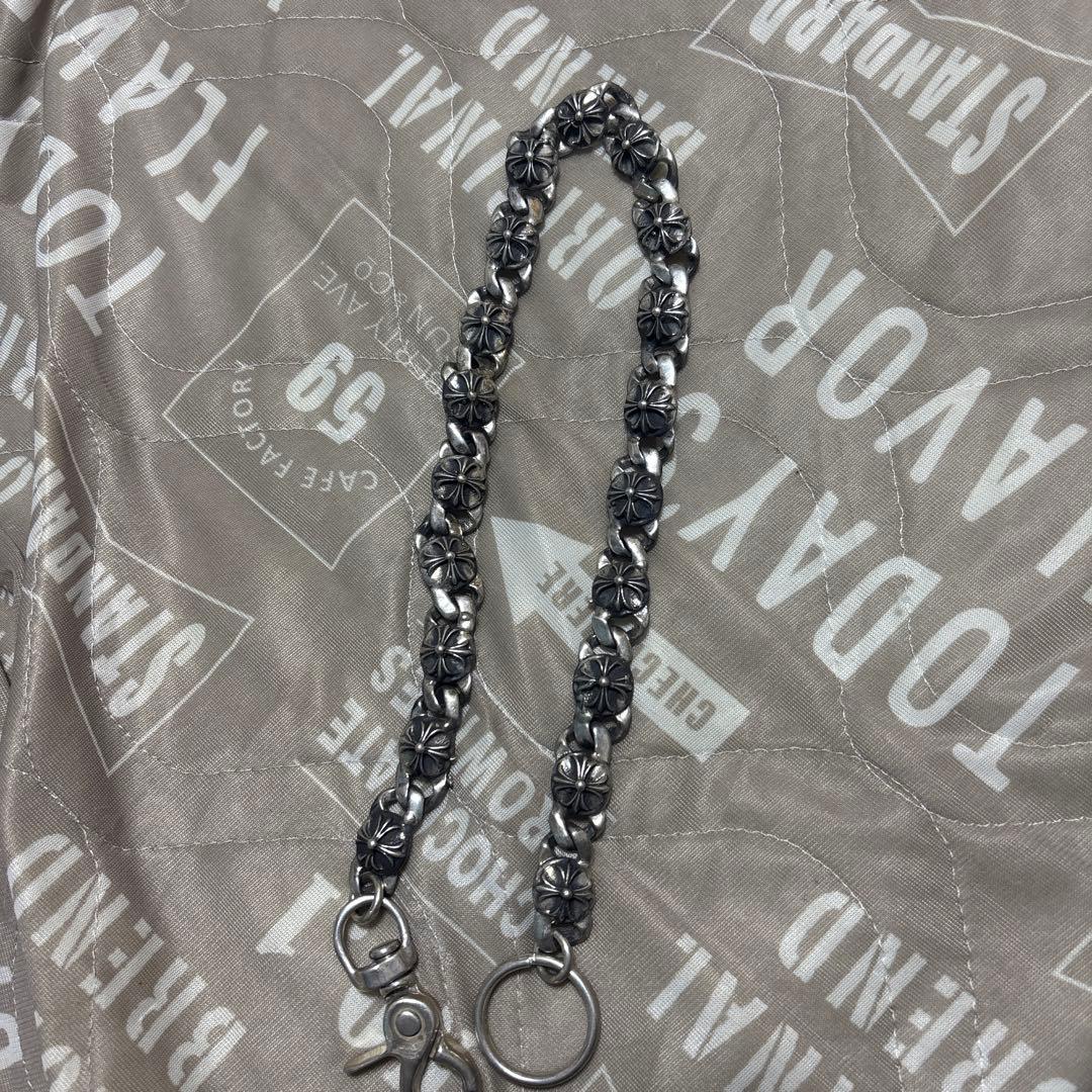 シルバー925ウォレットチェーンヴィンテージ