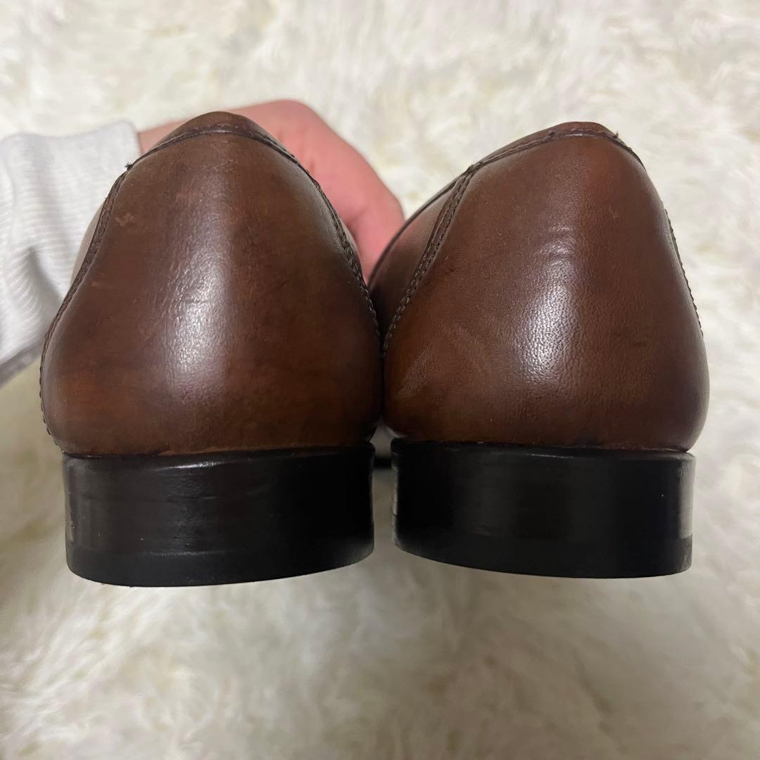 【美品】COLEHAAN コールハーン ビットローファー イタリア製　7W