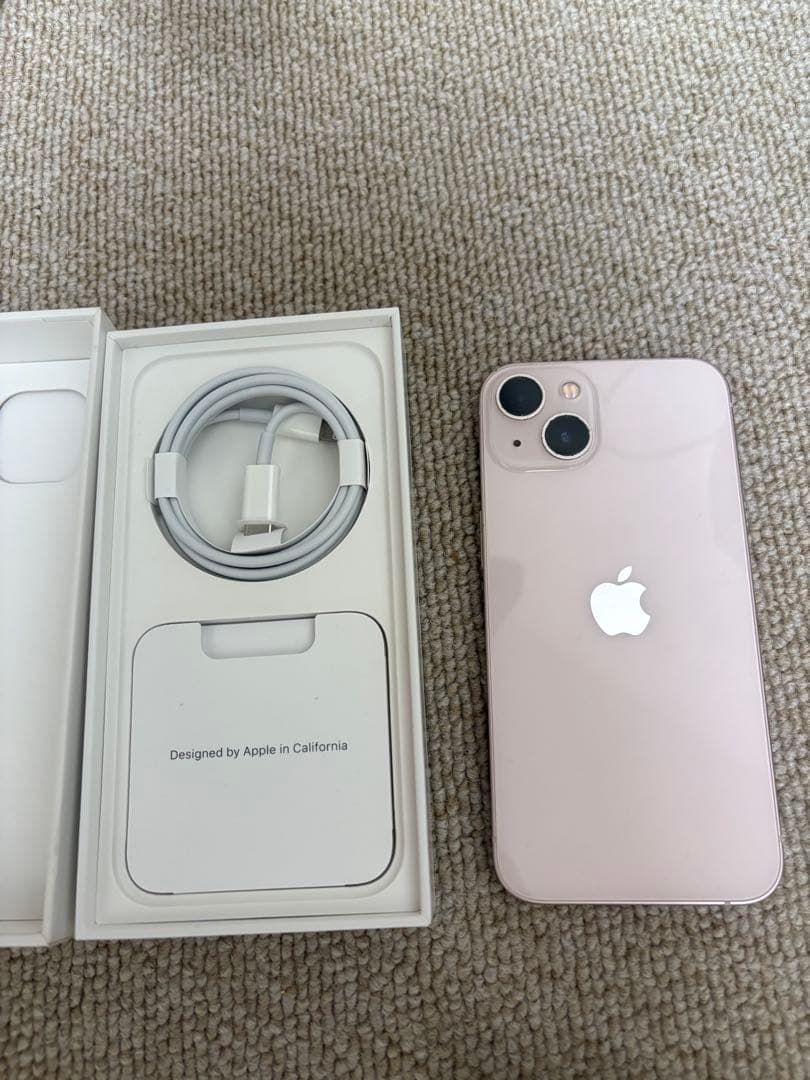 Apple iPhone 13 ピンク 本体（箱付き）