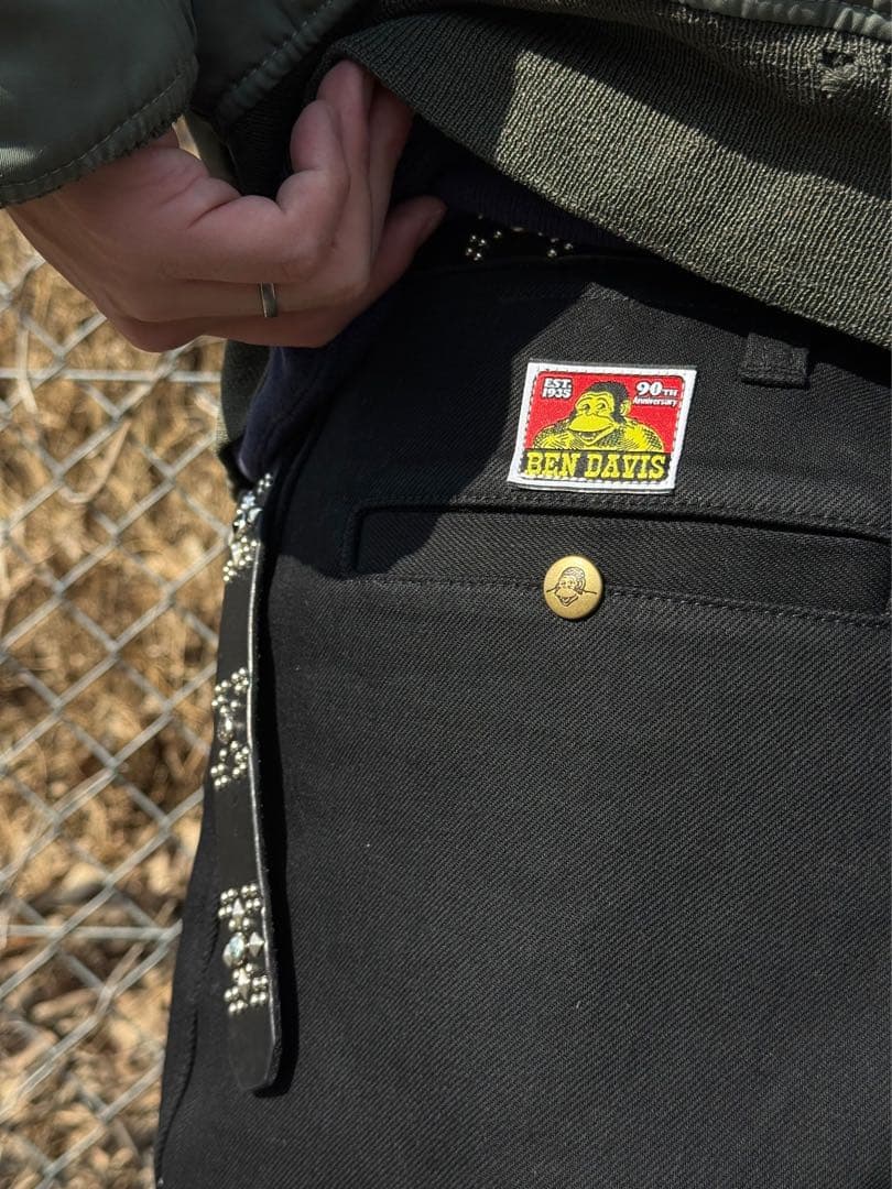 FJ別注 Ben Davis 90th BLACK DENIM PANTS