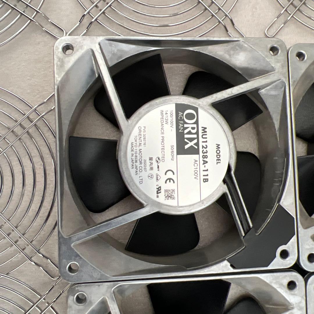 【中古品】ORIX MU1238A-11B ファン 10個セット