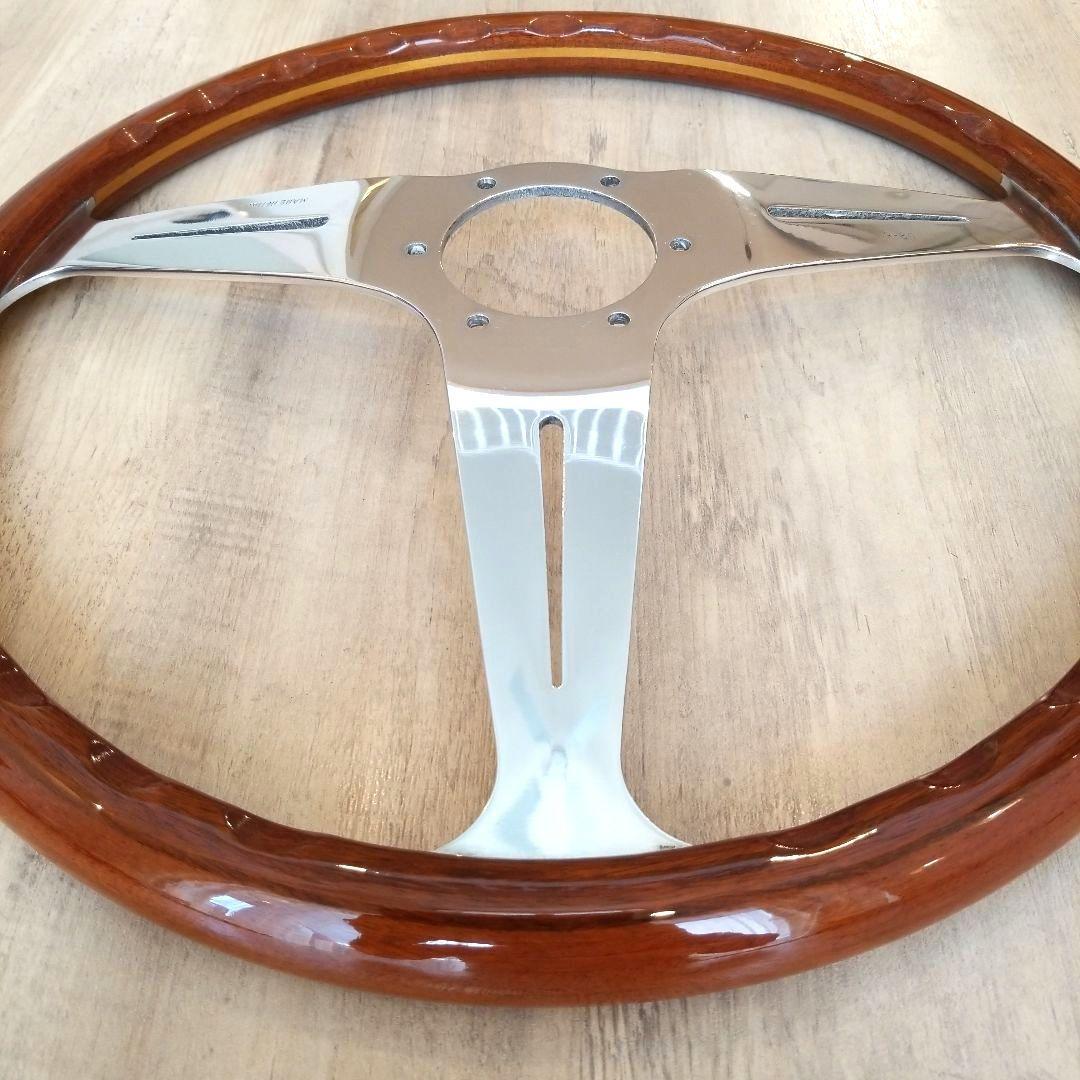 【大径稀少】NARDI☆ナルディクラシックウッドポリッシュ/ヴィンテージ39Φ