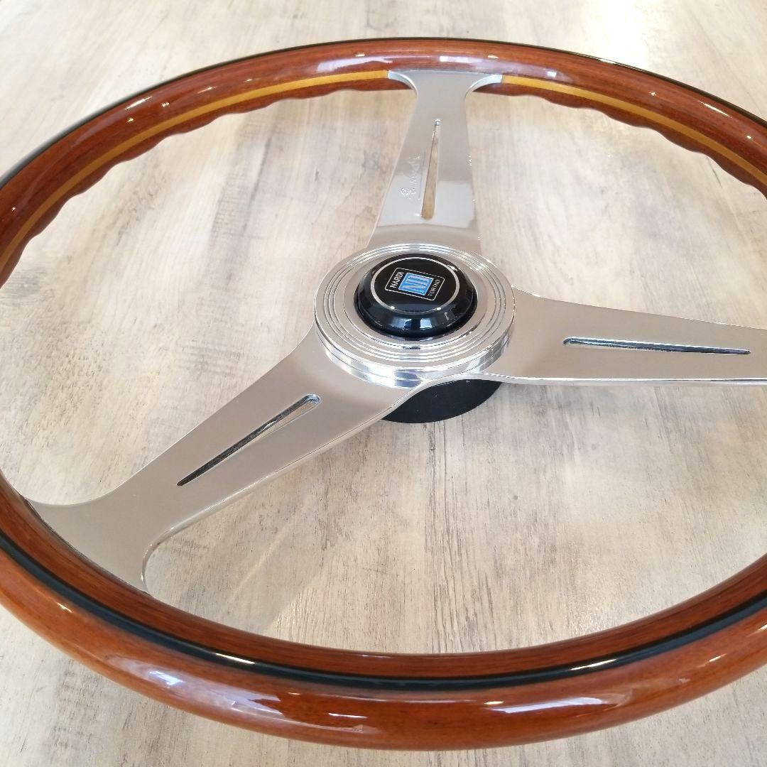 【大径稀少】NARDI☆ナルディクラシックウッドポリッシュ/ヴィンテージ39Φ