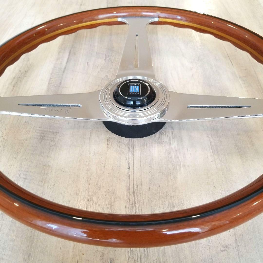 【大径稀少】NARDI☆ナルディクラシックウッドポリッシュ/ヴィンテージ39Φ