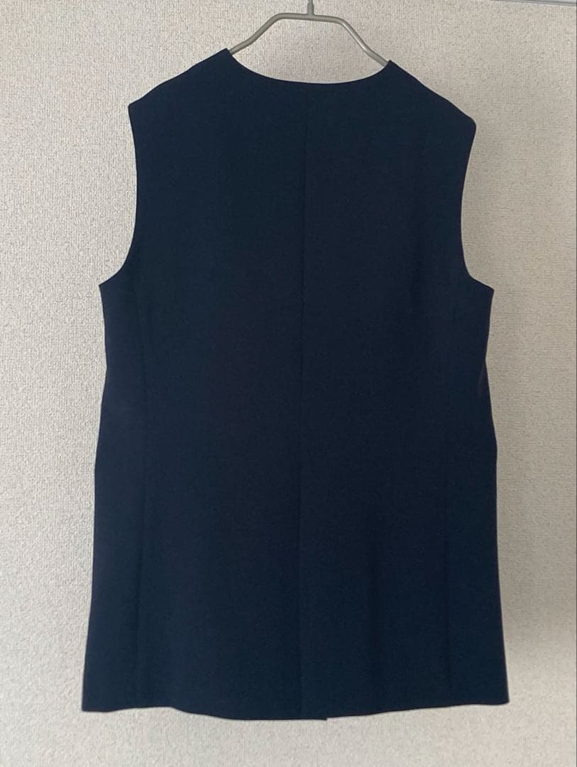 SOEJU クルーネックジレ　ネイビー