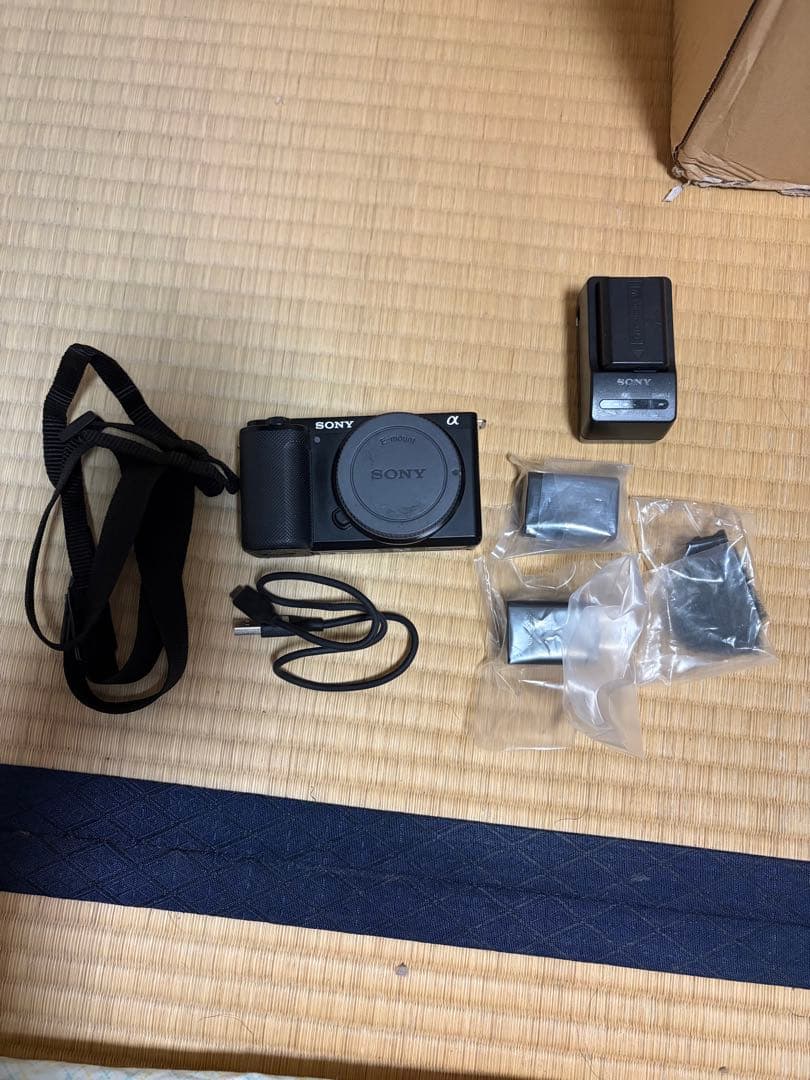 SONY Vlog Cam ZV-E10 ボディ　追加バッテリー　おまけ付き