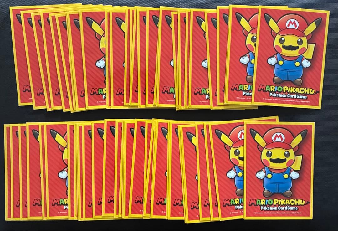 マリオピカチュウ スリーブ60枚