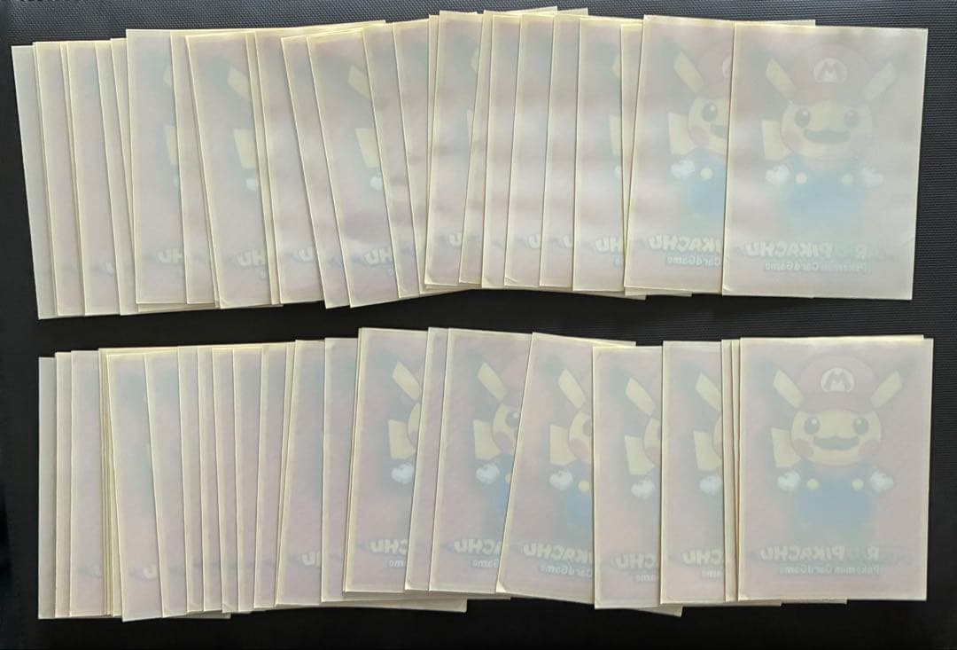 マリオピカチュウ スリーブ60枚