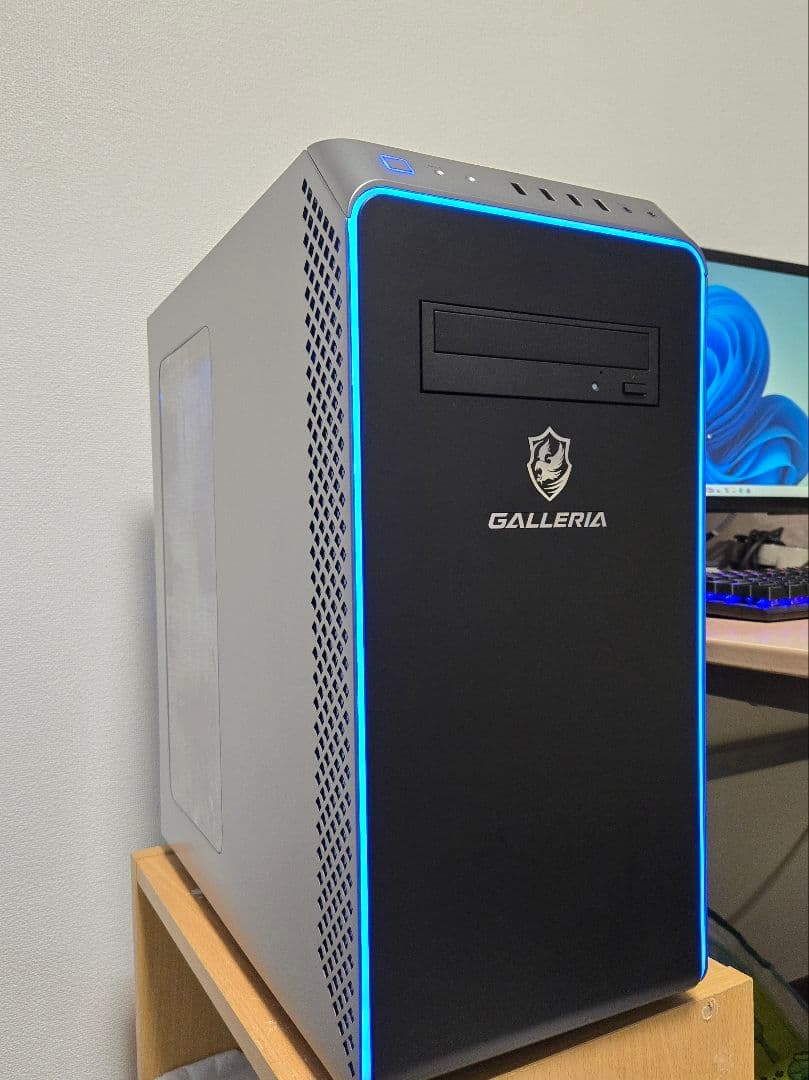 高性能 ゲーミングpc GALLERIA RTX4070 ワイルズ 水冷