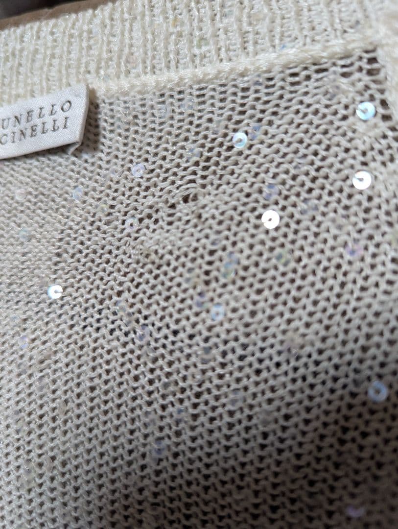 BRUNELLO CUCINELLI 半袖カーディガン