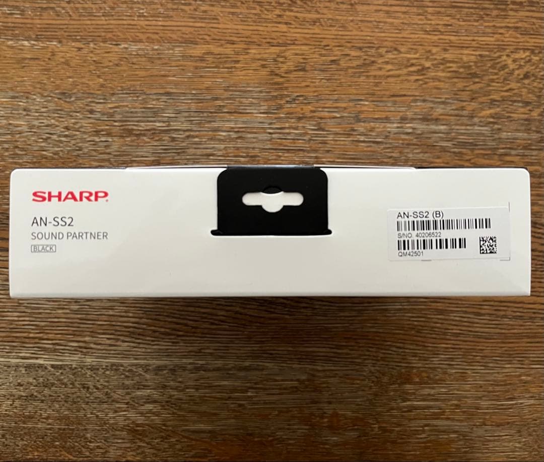 ★新品・未開封★シャープAN-SS2 ネックスピーカー ブラック