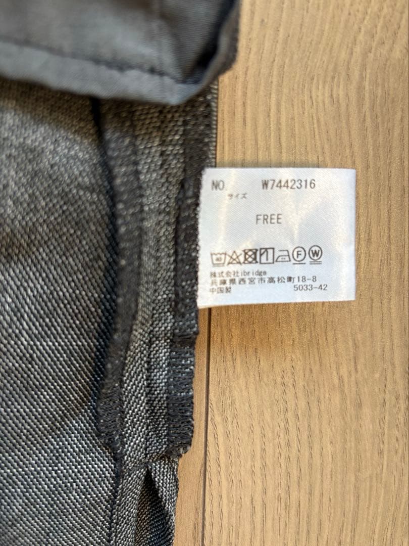 ＊OUR＊洗えるフリンジベスト