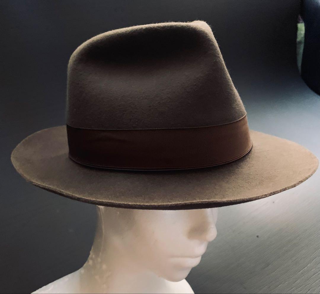 名門Borsalino 極上ライン！ラザートモデル　オールド品　¥10万程