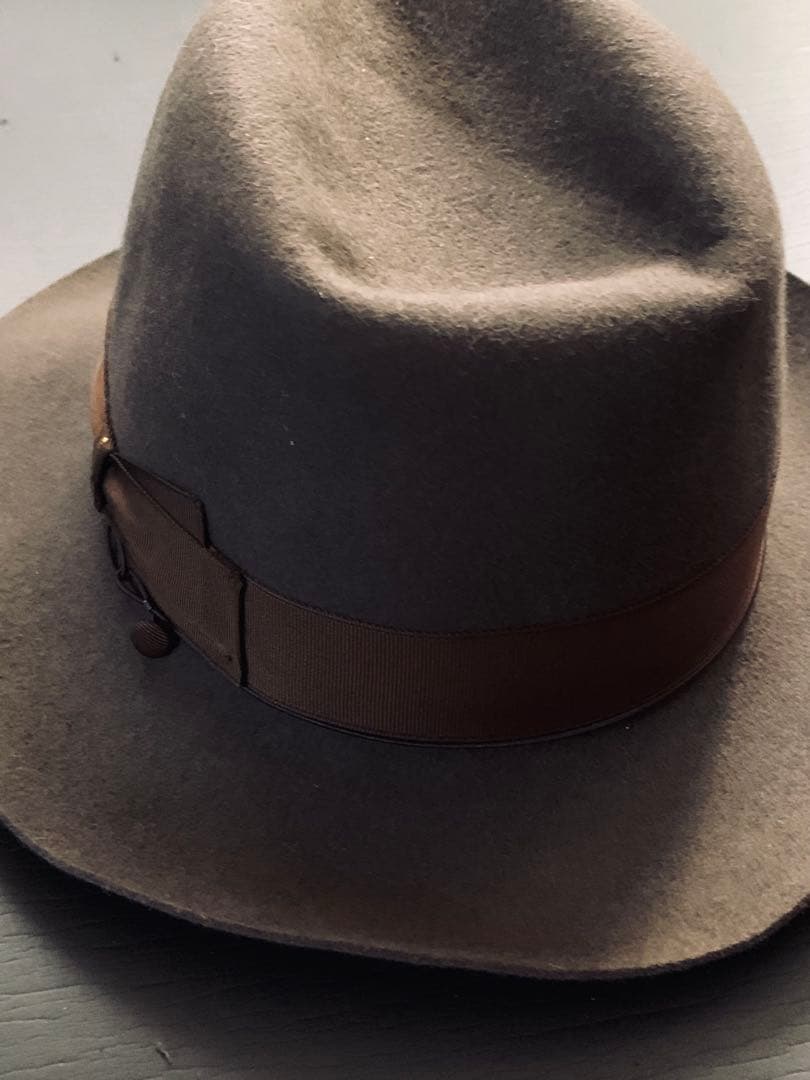 名門Borsalino 極上ライン！ラザートモデル　オールド品　¥10万程