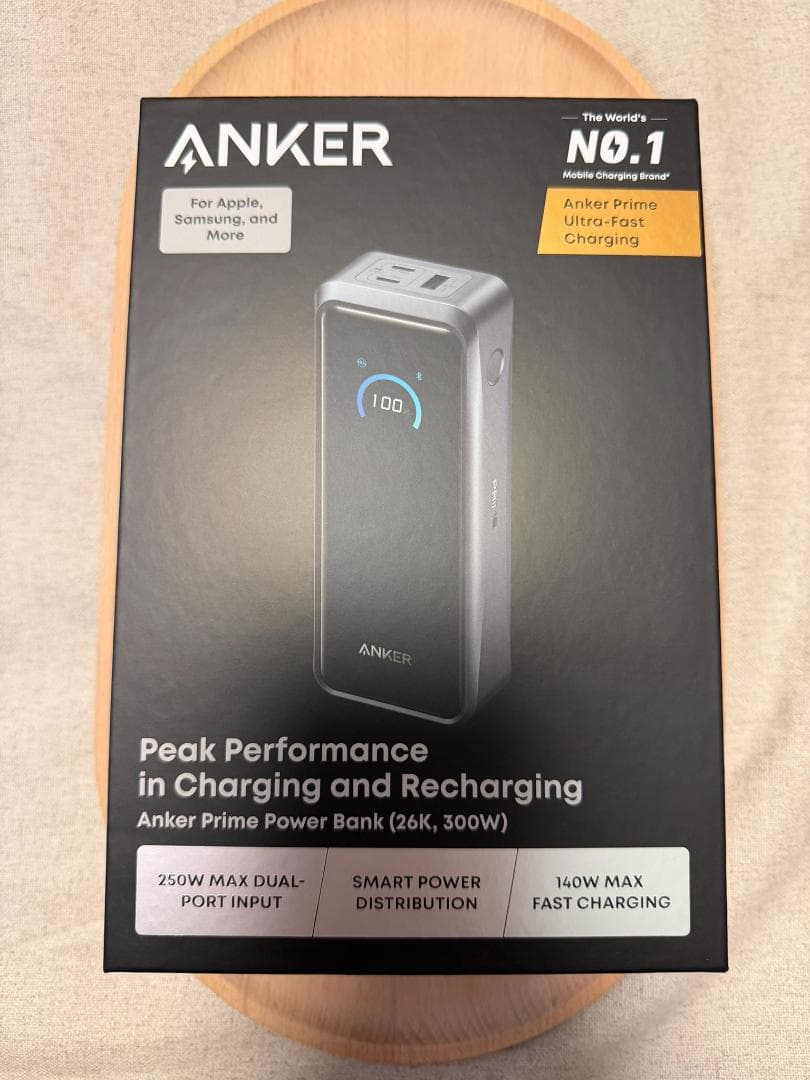 スマホアクセサリー Anker Prime Power Bank (26250mAh, 300W)