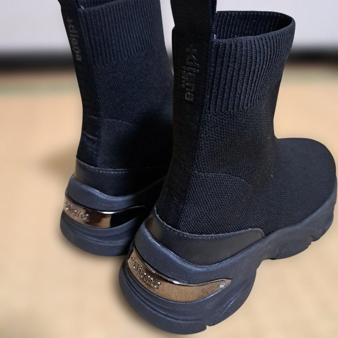 +dianaニットショートブーツ☆極美品☆撥水加工