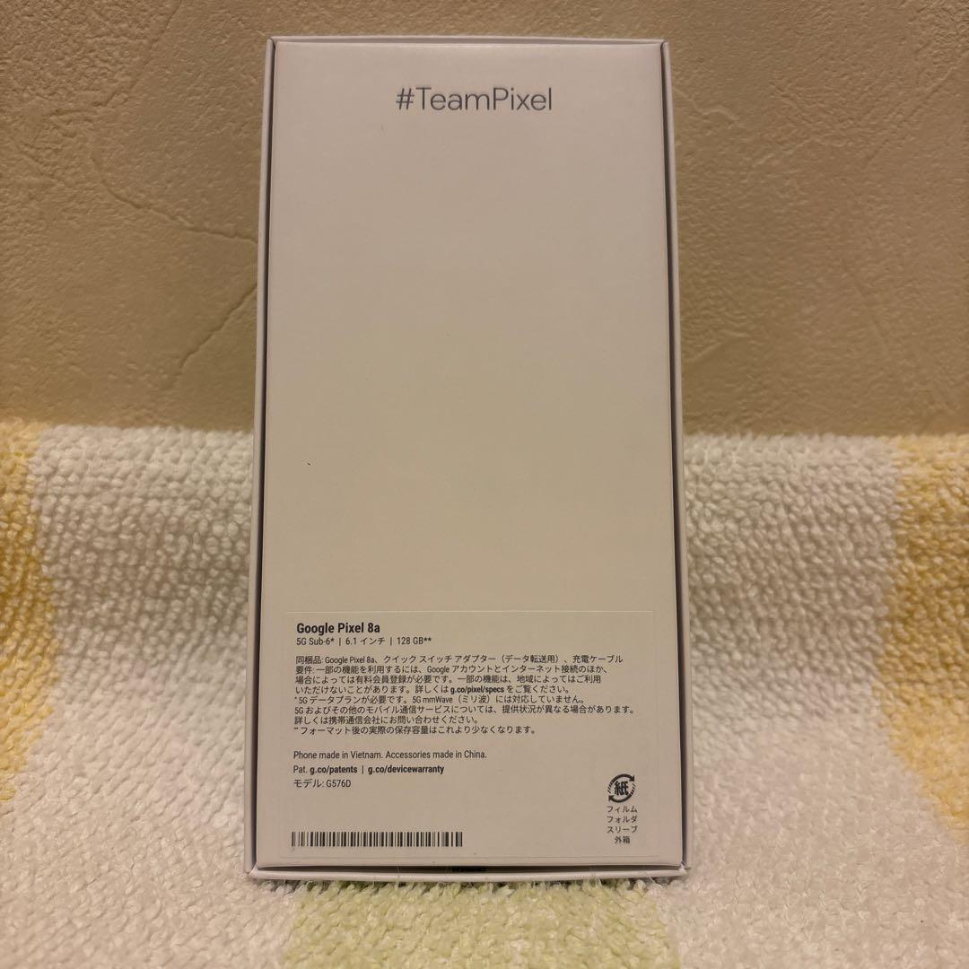 新品 Google Pixel8a 128GB 青
