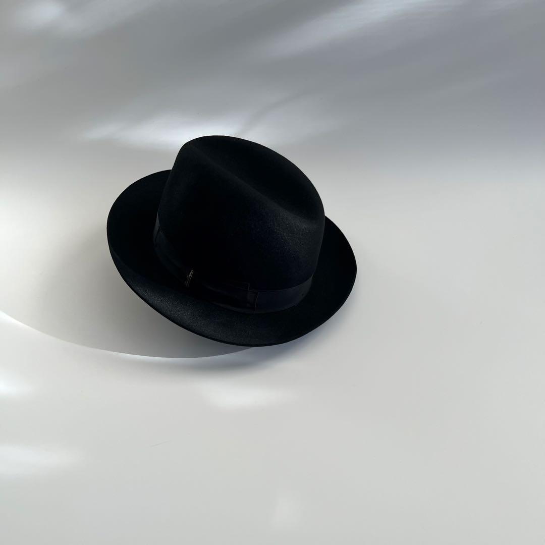 Borsalino　ボルサリーノ　ラビット　ハット　中折れALESSANDRIA
