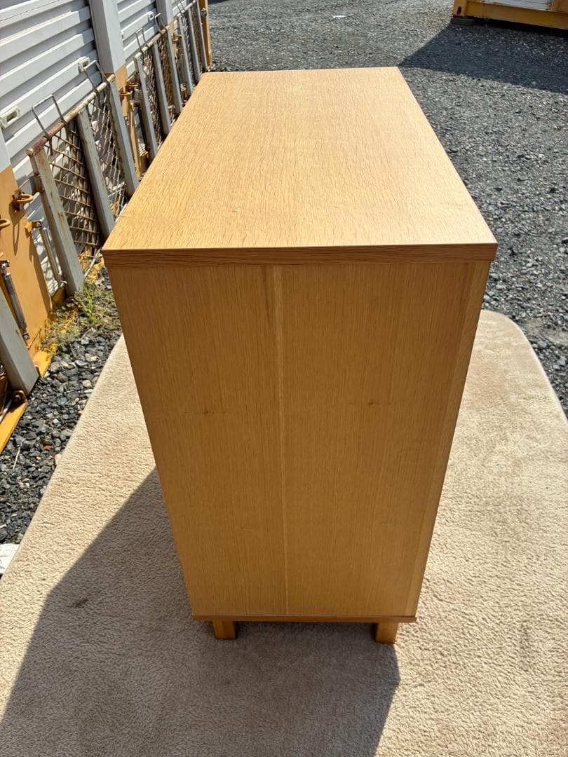 【送料込み】無印良品 キャビネット 引戸 廃盤品