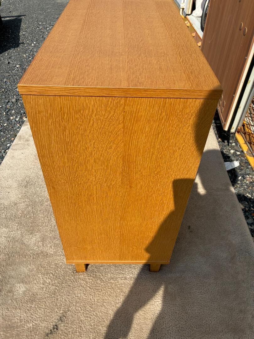 【送料込み】無印良品 キャビネット 引戸 廃盤品