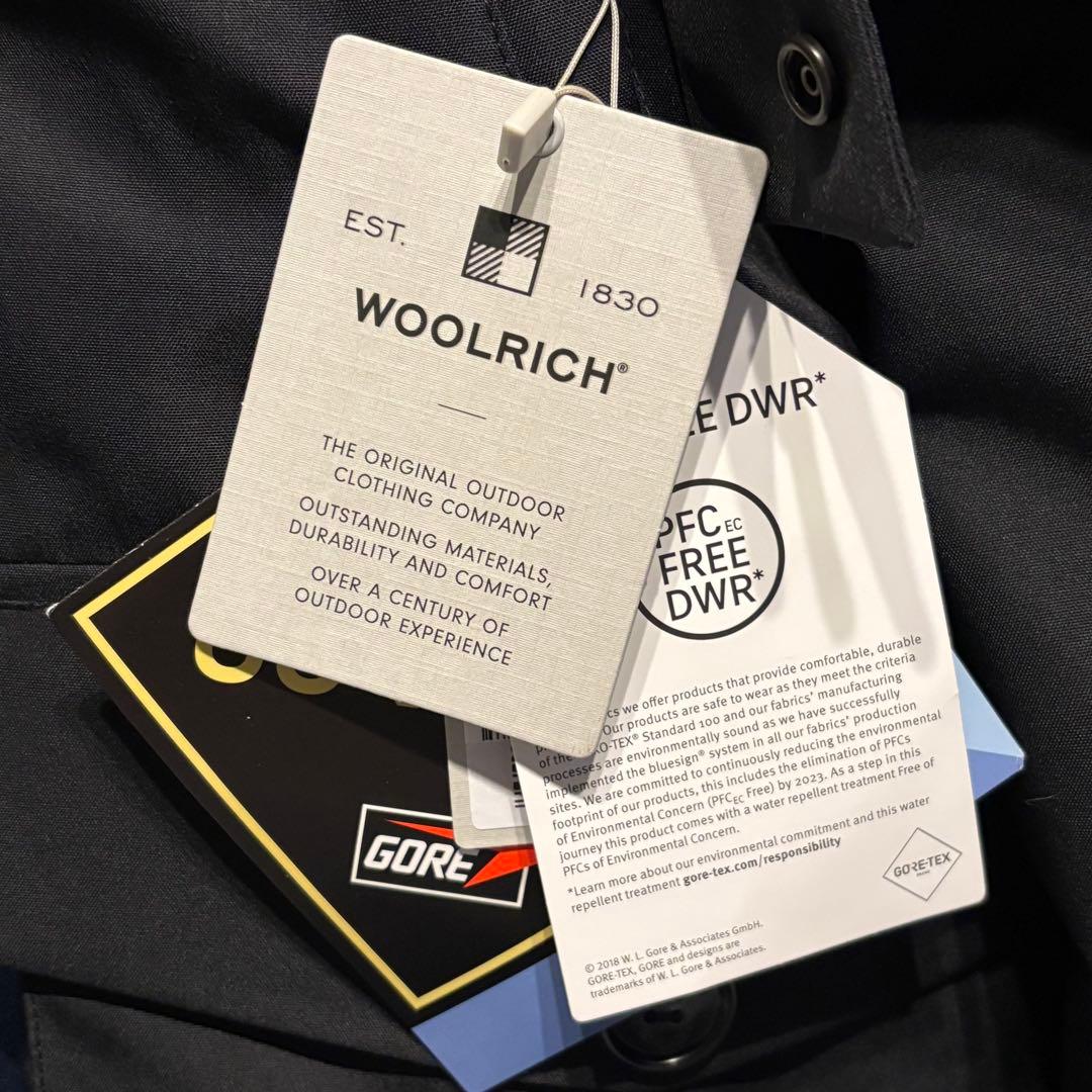 新品タグ付き✨　WOOLRICH GTX マウンテンダウンパーカー　ブラック