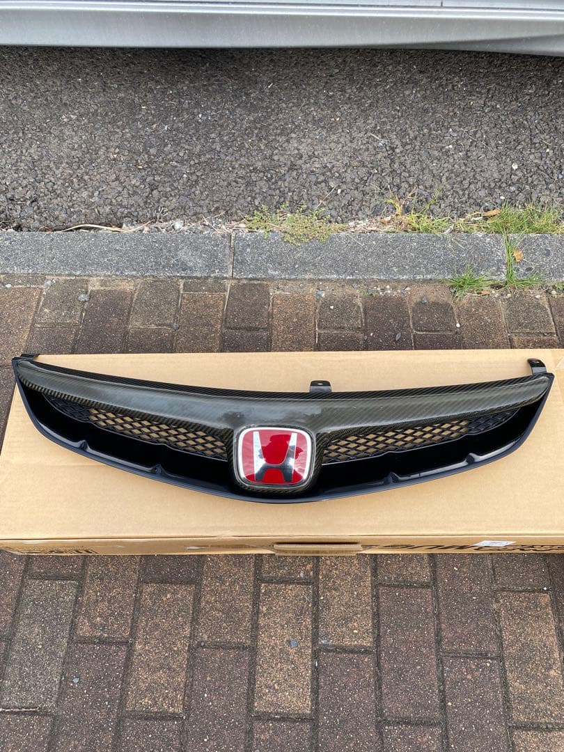 ホンダ カーボンファイバー フロントグリル