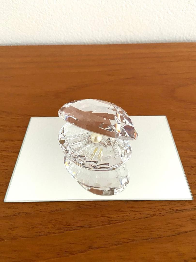スワロフスキー 貝と真珠 ラージ 014389 Swarovski 置物 即納