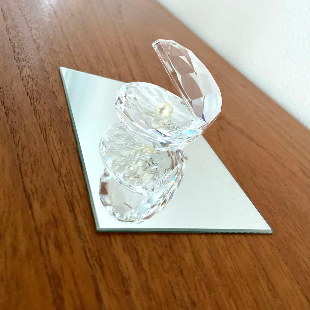 スワロフスキー 貝と真珠 ラージ 014389 Swarovski 置物 即納