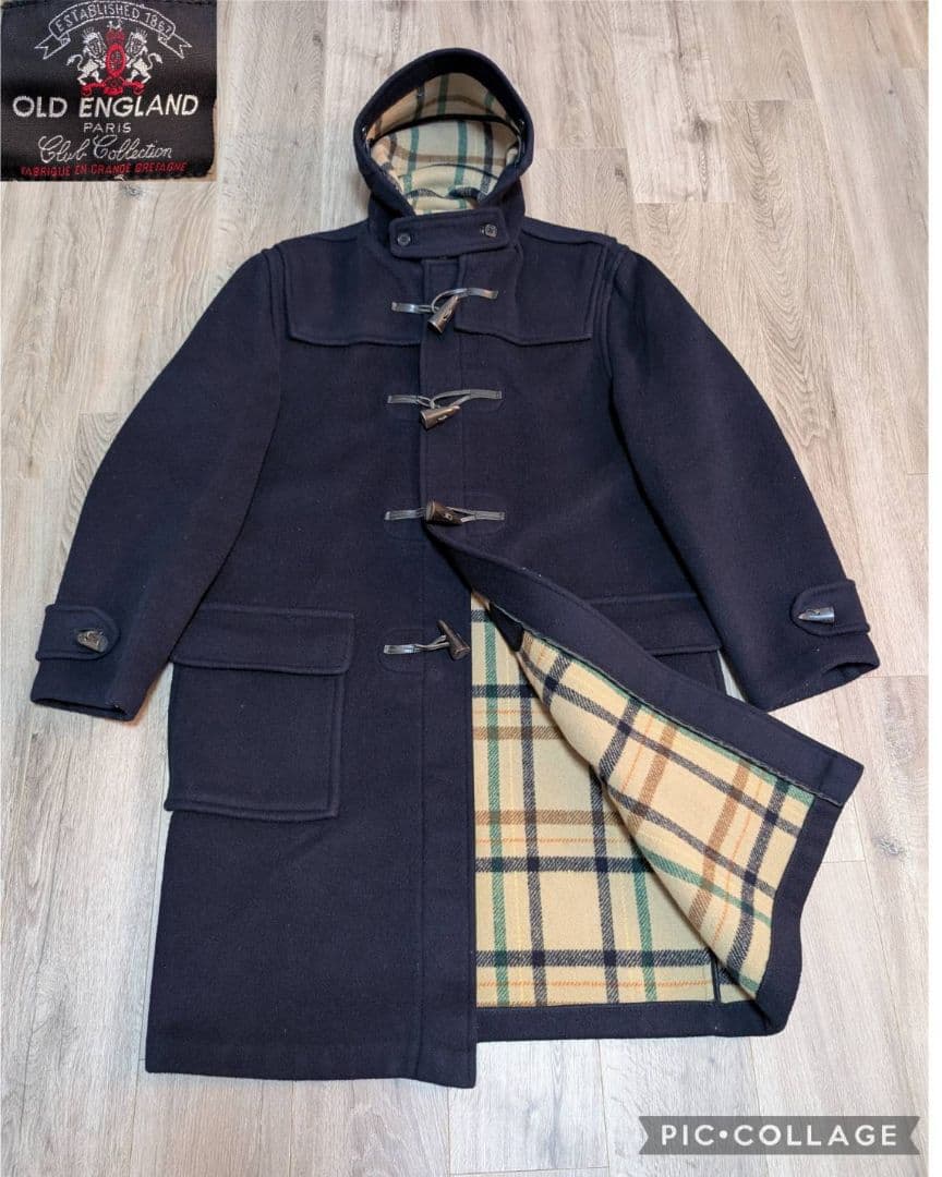 稀少【メンズ規格】OLDENGLANDPARIS WoolDuffleCoat