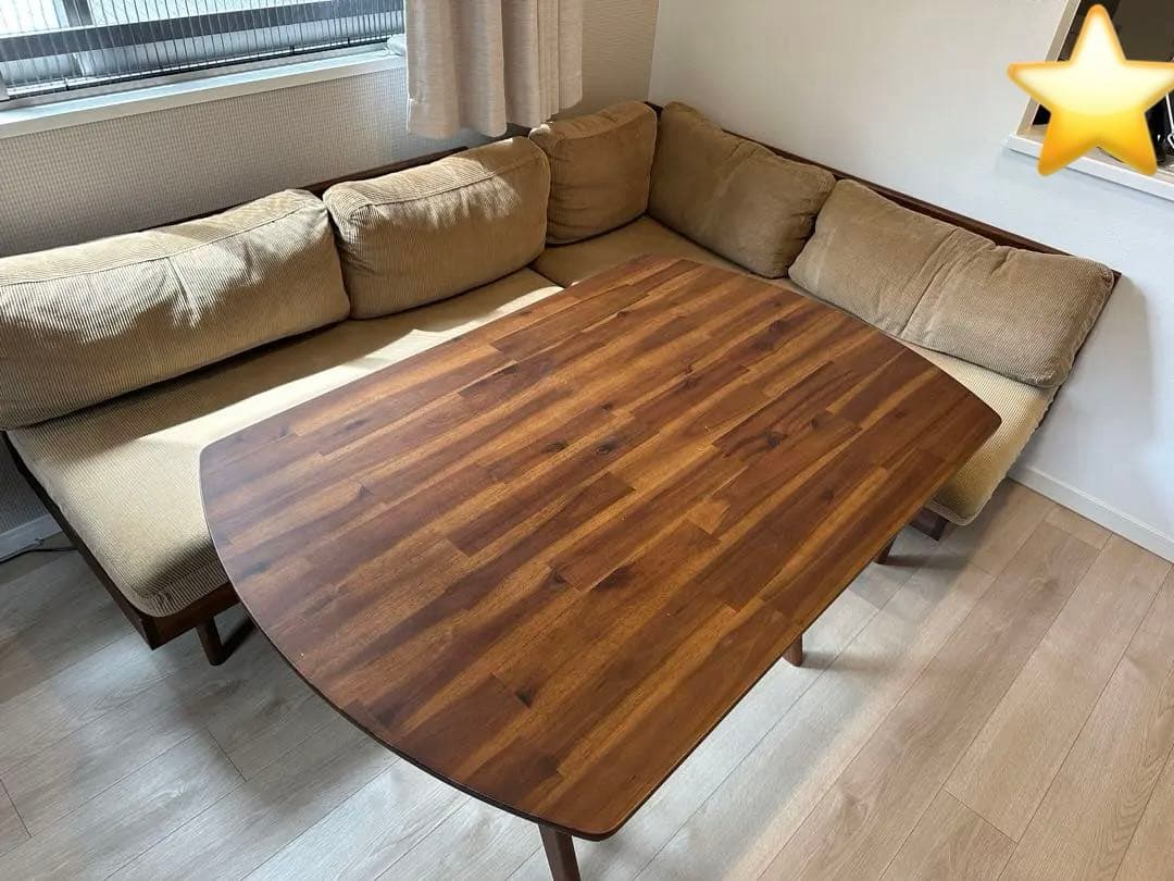 マサunico SWELLA(スウェラ) ダイニング3点セット