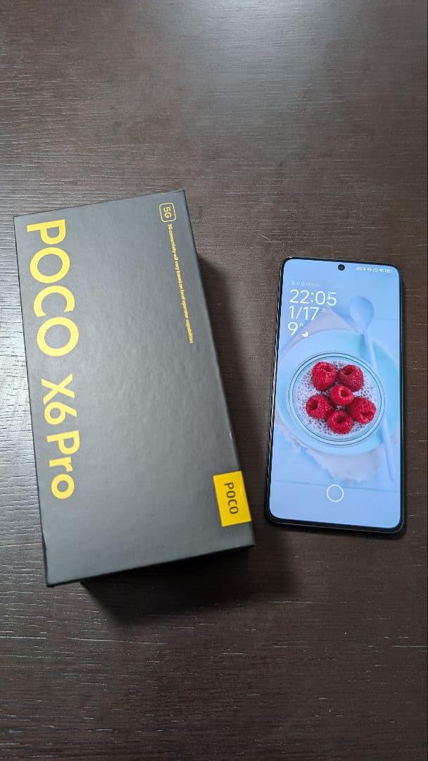 POCO X6 Pro ブラック 12GB RAM 512GB グローバル版