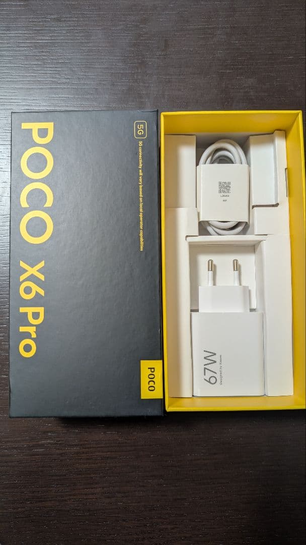 POCO X6 Pro ブラック 12GB RAM 512GB グローバル版