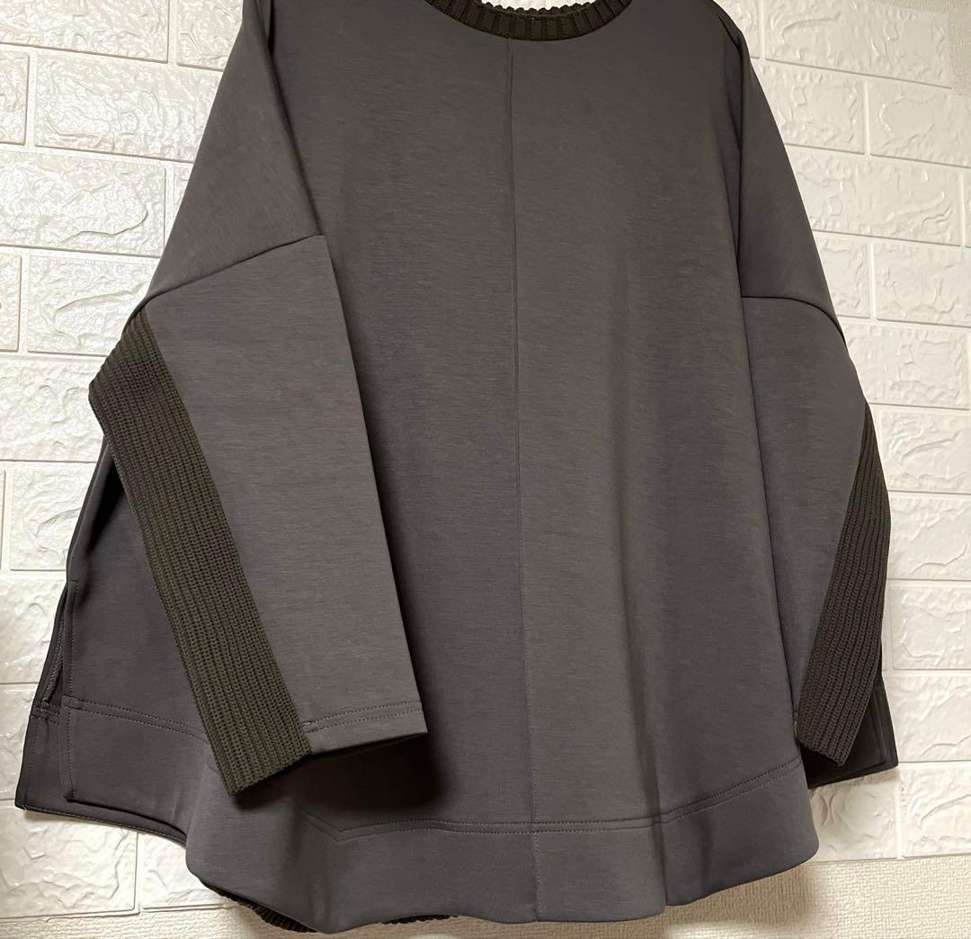 新品 BEARDSLEY ニット コンビダンボール プルオーバー