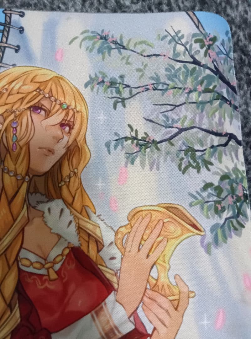 美品 聖騎士の追想 イゾルデ プレイマット 遊戯王 Traveler