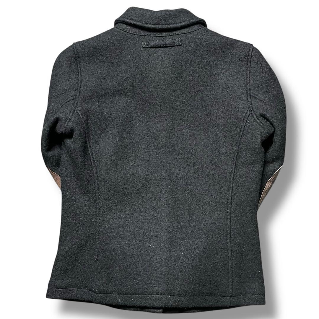 美品 PRADA archive エルボーパッチ ウール ブルゾン アウター