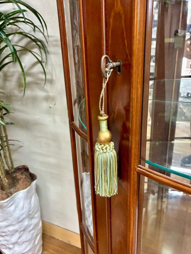 mimi☆管403☆イタリア製☆アンティーク☆ハーフムーン☆キャビネット