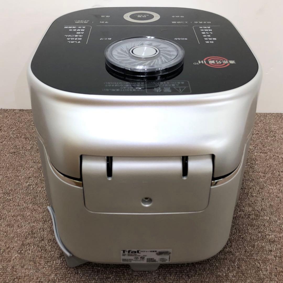 【美品】　T-fal　ザ・ライス　遠赤外線　3DIH　炊飯器　RK890EJP