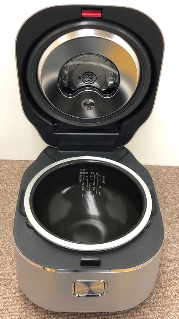 【美品】　T-fal　ザ・ライス　遠赤外線　3DIH　炊飯器　RK890EJP