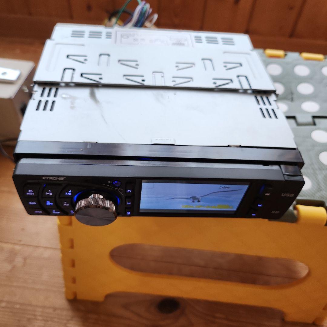 うえぽんXTRONS 1DINデッキ DVD CD SD USB