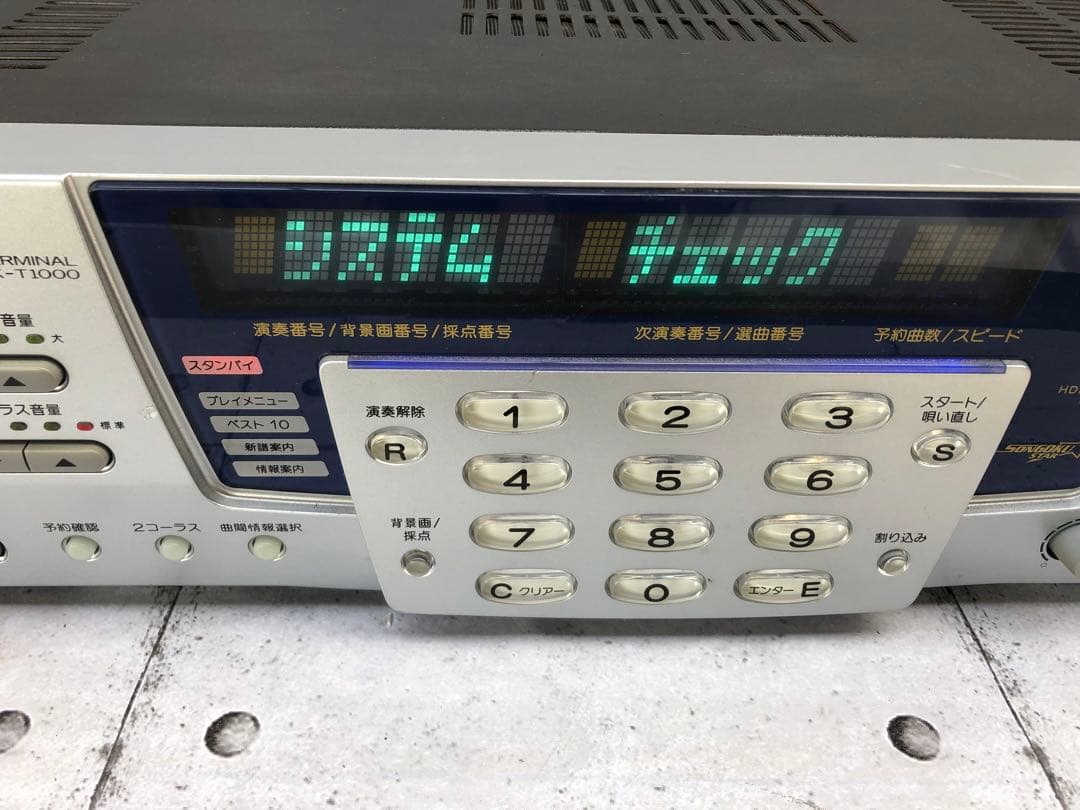 ビクター通信カラオケ　MK-T1000通電のみ(L106)