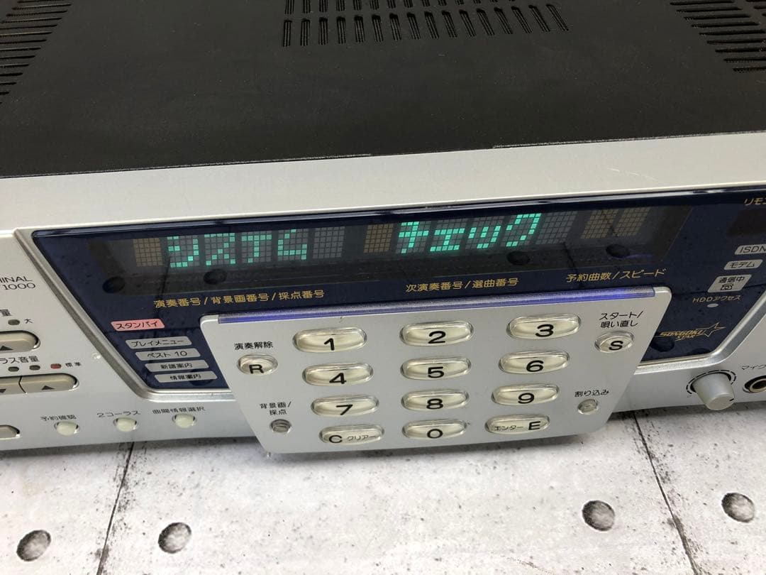 ビクター通信カラオケ　MK-T1000通電のみ(L106)