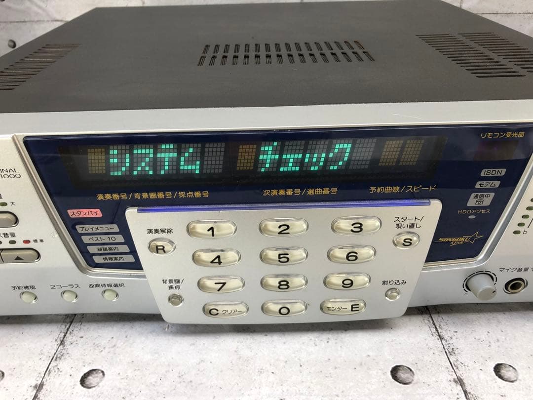 ビクター通信カラオケ　MK-T1000通電のみ(L106)