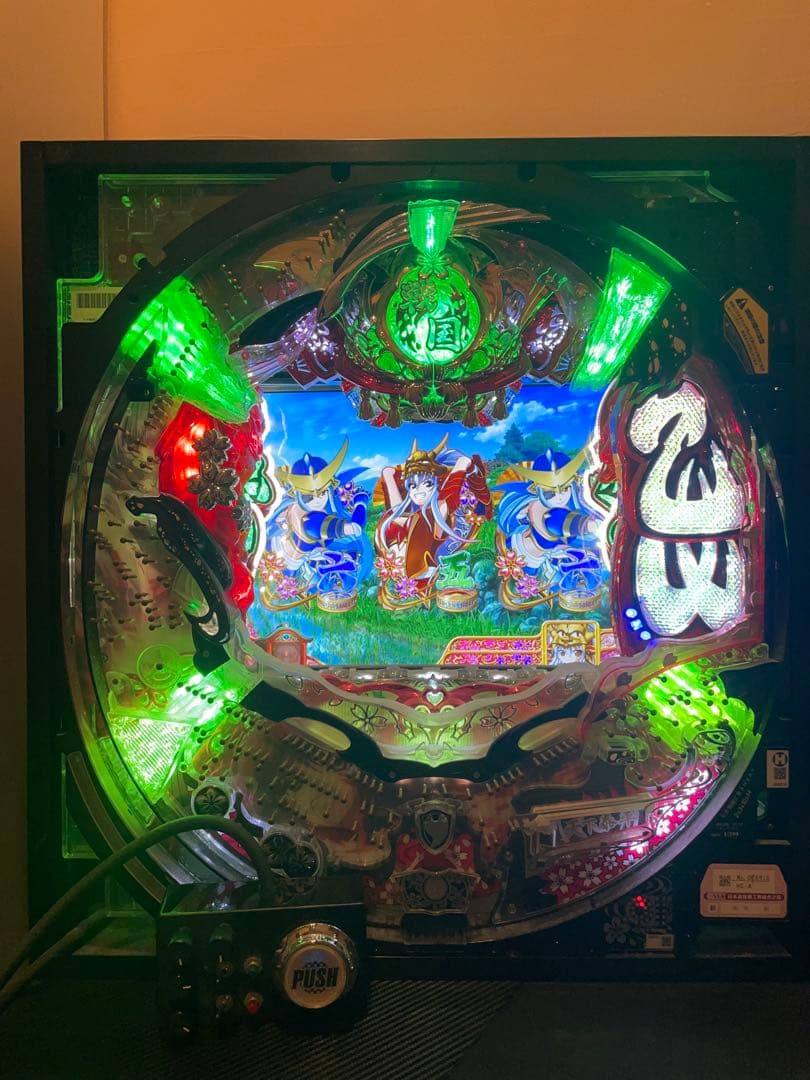 ま*ー様 戦国乙女3 実機　maxタイプ　卓上パチンコ　1/399