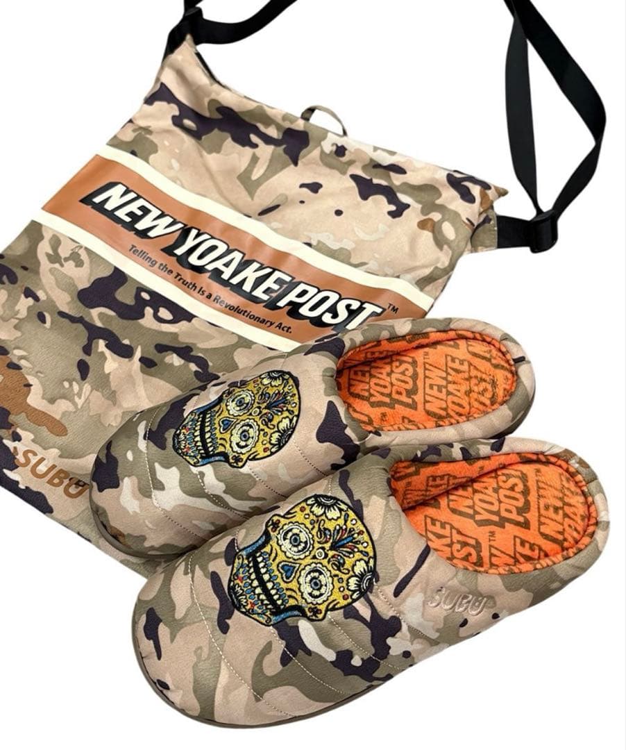 SUBU × NEW YOAKE POST / GOLDEN SKULLサイズ3