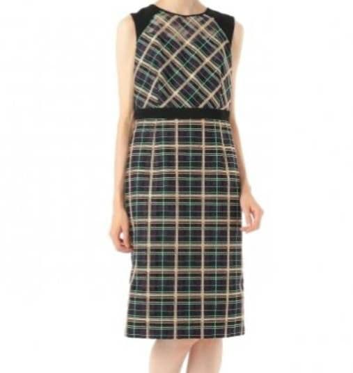 【新品】グレースコンチネンタル チェック レース ワンピース 38